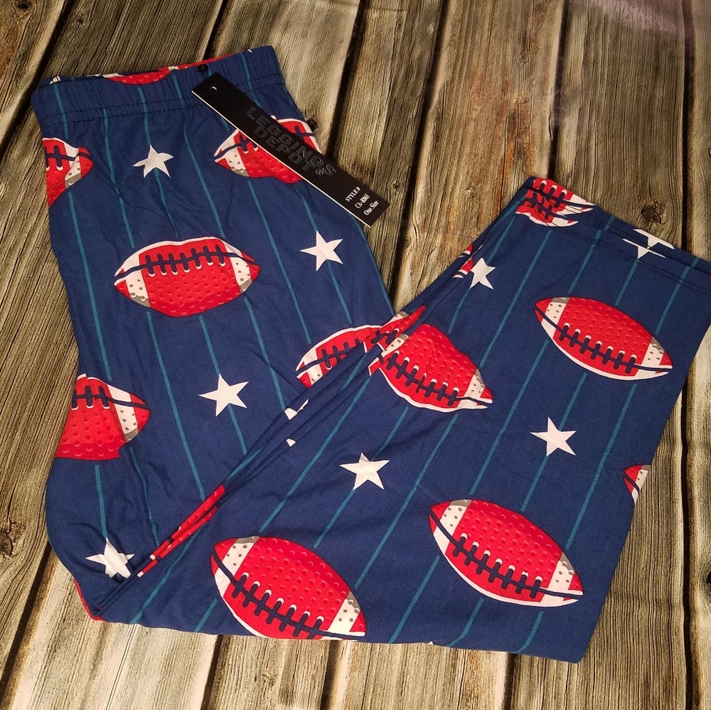 Football Capri Leggings